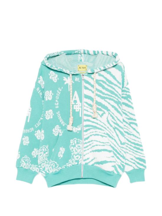 26SS 스웨터 AHZZ S309 ANIMALIER Acqua