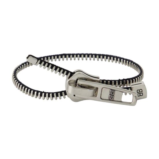 26SS 발렌시아가 팔찌 856240 TZ2ZS 1255 silver