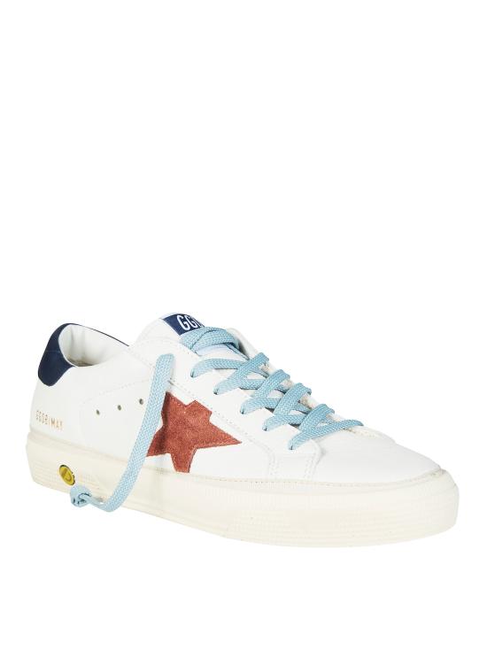 26SS [키즈] 골든구스 스니커즈 GTF01033 F008061 105 WHITE RED BLUE 10575 BIANCO - GOLDEN GOOSE