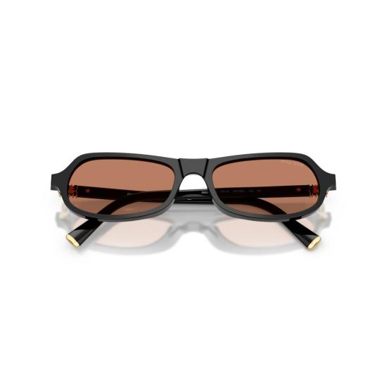 26SS 미우미우 선글라스 0Mu B10su 유광 블랙 아세테이트 - MIU MIU
