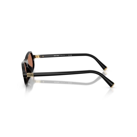 26SS 미우미우 선글라스 0Mu B10su 유광 블랙 아세테이트 - MIU MIU