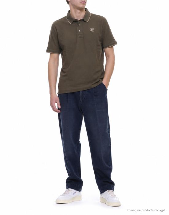 26SS 블라우어 긴팔 티셔츠 26BLUT02288 60H - BLAUER