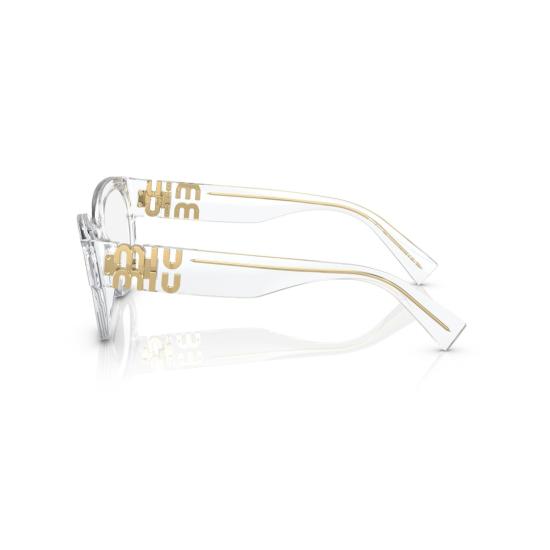 26SS 미우미우 선글라스 0Mu 01Vv 투명 아세테이트 캣아이 안경 - MIU MIU