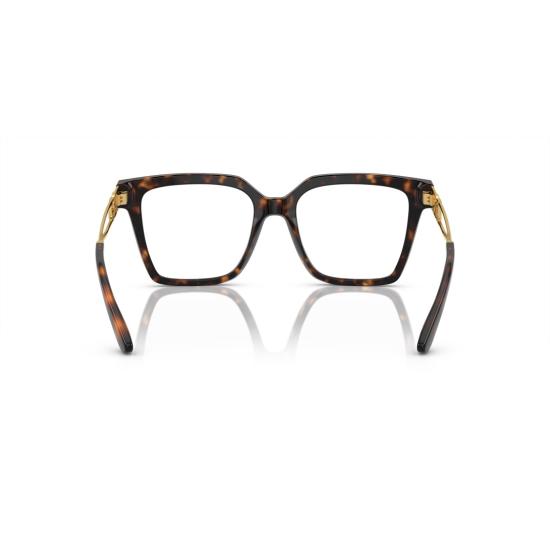 26SS 돌체앤가바나 안경 0Dg3376b 오버사이즈 사각 프레임 호피무늬 안경 - DOLCE & GABBANA