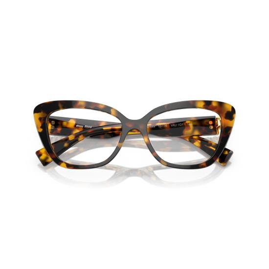 26SS 미우미우 선글라스 0Mu 05Vv 볼드 캣아이 호피무늬 - MIU MIU