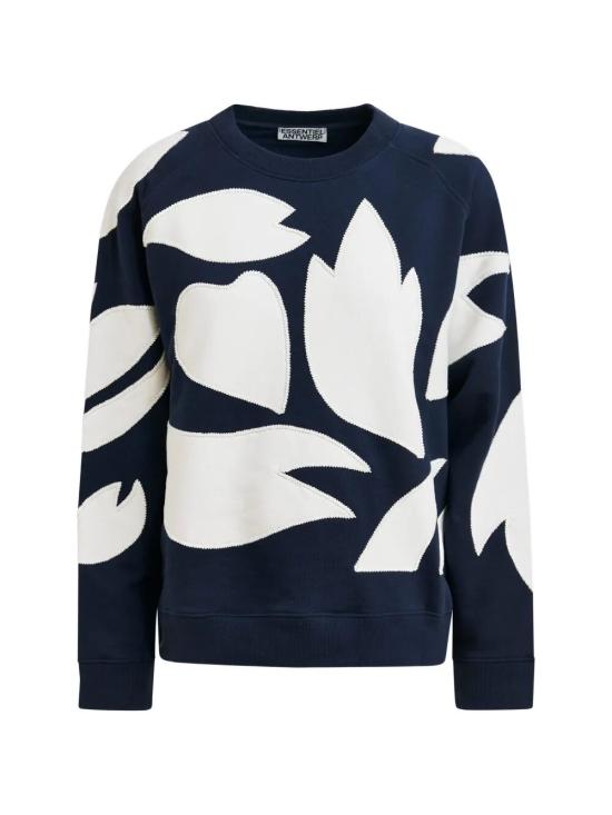 26SS 에쌍씨엘 긴팔 티셔츠 JALWAYS J3CN COMBO CLASSIC NAVY