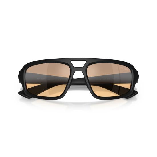26SS 프라다 선글라스 0Ps B11su 직사각형 무광 블랙 - PRADA