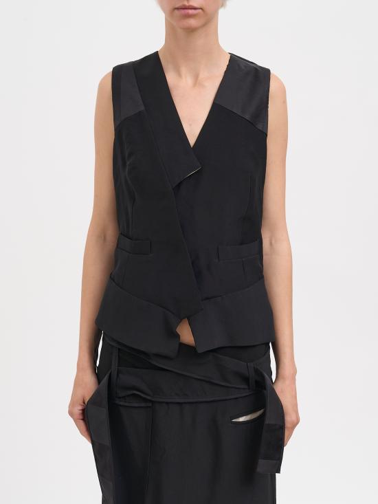 26SS 알레산드라 마치 베스트 N42626002690 Black