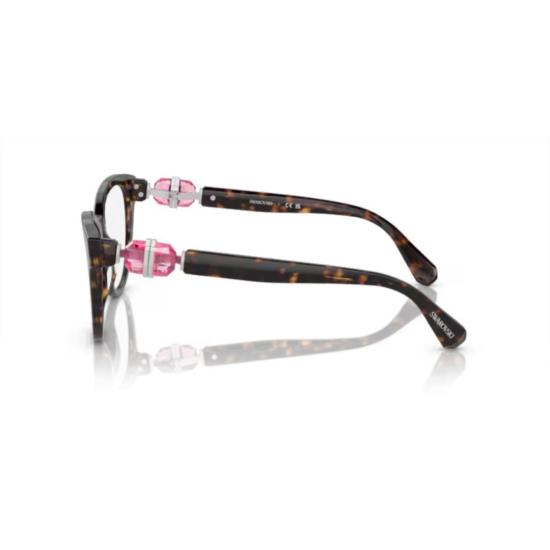 26SS 스와로브스키 안경 0Sk2004 캣아이 안경 (호피 무늬 아세테이트 소재) - SWAROVSKI