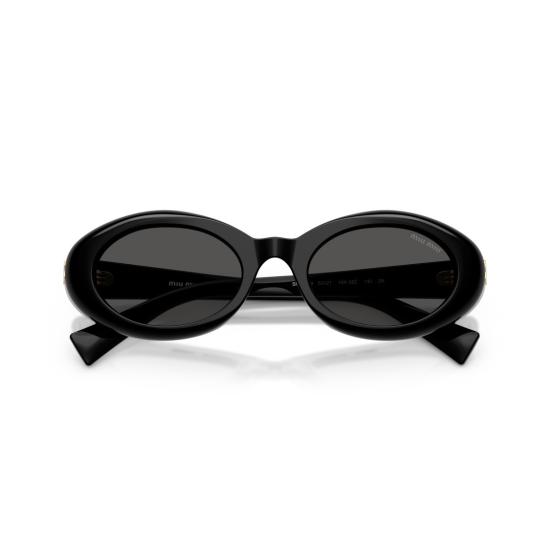 26SS 미우미우 선글라스 0Mu B09s 타원형 프레임 - MIU MIU