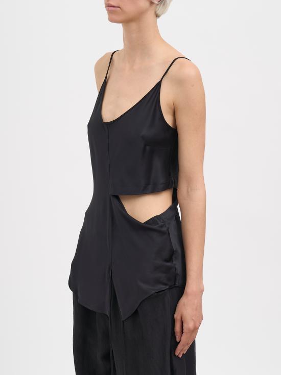 26SS 안드레아 야코브 민소매 티셔츠 N26WCAM04VISCOSE09 Black - ANDREA YA'AQOV