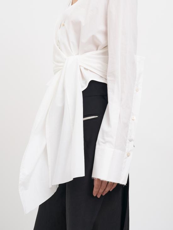 26SS 알레산드라 마치 블라우스 N426310121718 White - ALESSANDRA MARCHI