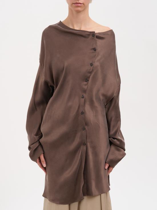26SS 루오한 블라우스 NRH072SS26 Brown