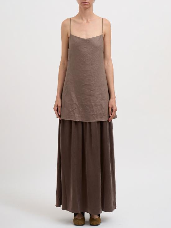 26SS 루오한 롱 원피스 NRH039SS26 Brown