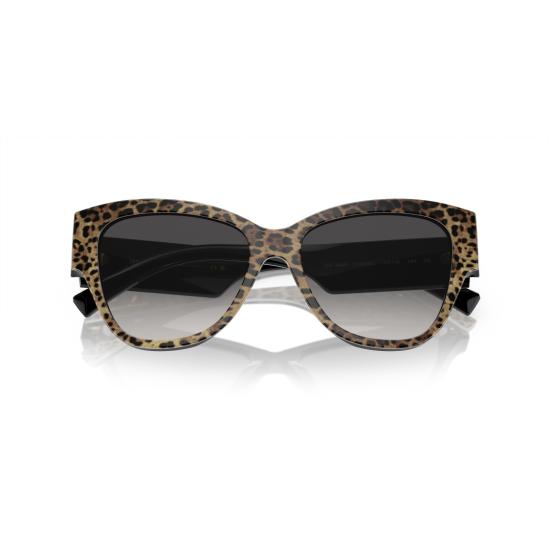 26SS 돌체앤가바나 선글라스 0Dg4449 레오파드 프린트 캣아이 - DOLCE & GABBANA