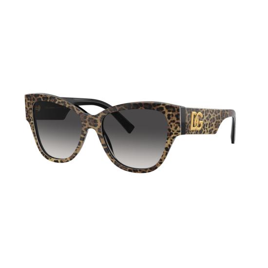 26SS 돌체앤가바나 선글라스 0Dg4449 레오파드 프린트 캣아이 - DOLCE & GABBANA