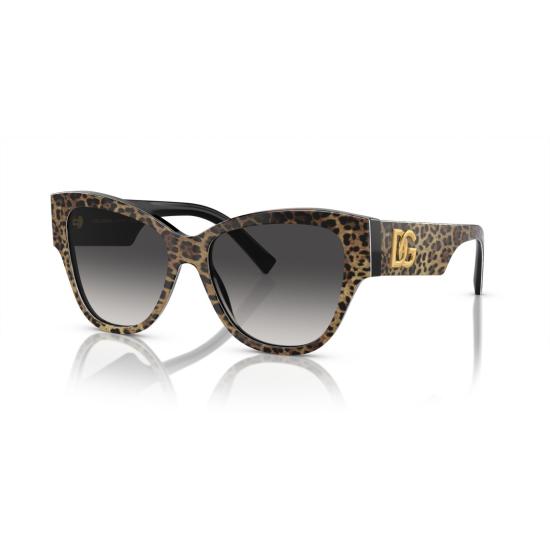 26SS 돌체앤가바나 선글라스 0Dg4449 레오파드 프린트 캣아이 - DOLCE & GABBANA