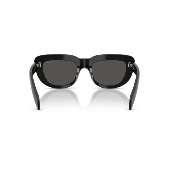 26SS 프라다 선글라스 0Pr D07s 직사각형 블랙 아세테이트 - PRADA