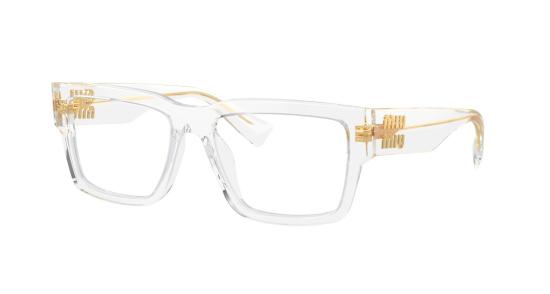 26SS 미우미우 선글라스 0Mu 02Xv 오버사이즈 사각 안경 - MIU MIU