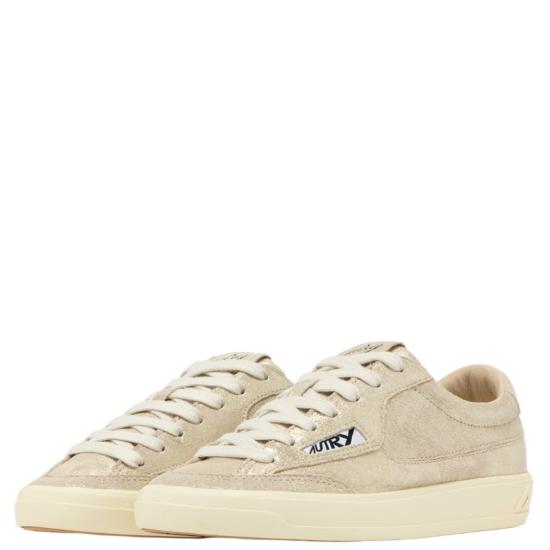 26SS 오트리 스니커즈 SCLWZE02LAMSUESUEPLATSAND Gold - AUTRY