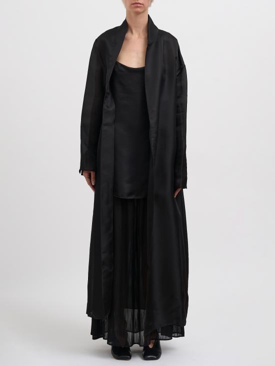 26SS 루오한 트렌치 코트 NRH067SS26 Black - RUOHAN