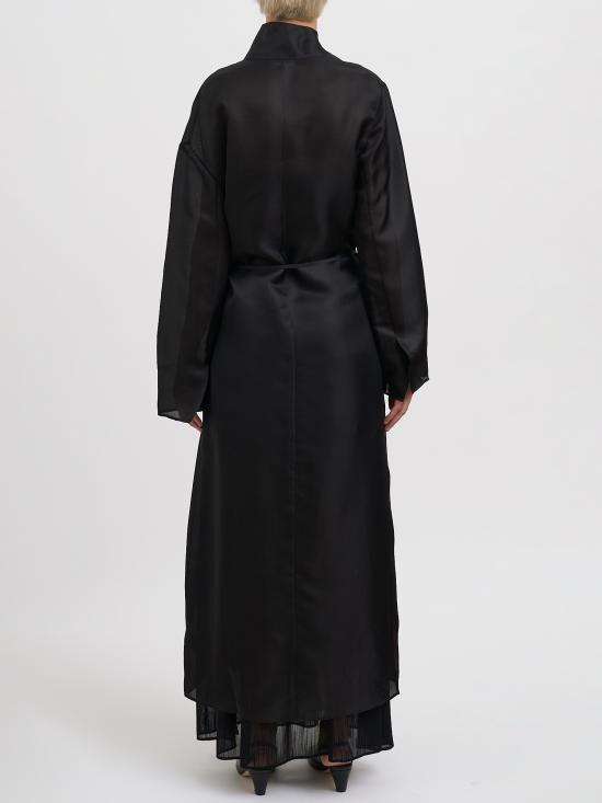 26SS 루오한 트렌치 코트 NRH067SS26 Black - RUOHAN