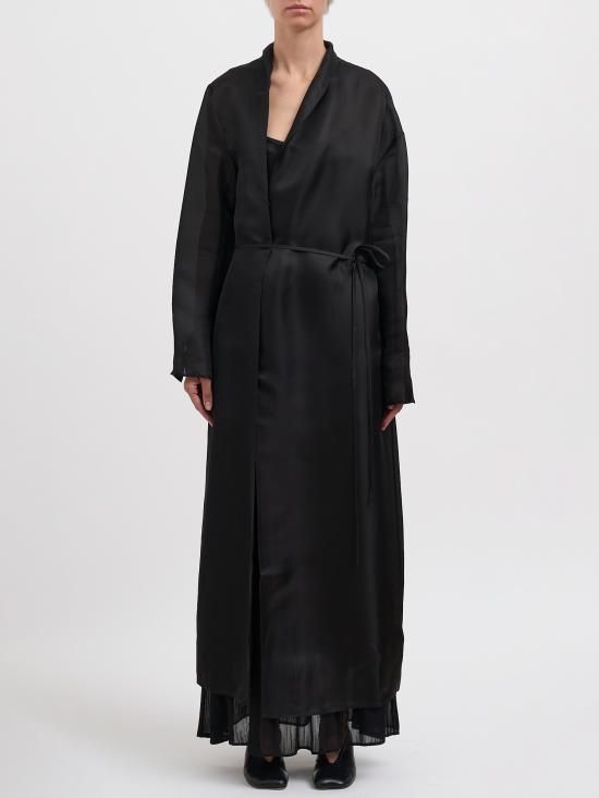 26SS 루오한 트렌치 코트 NRH067SS26 Black