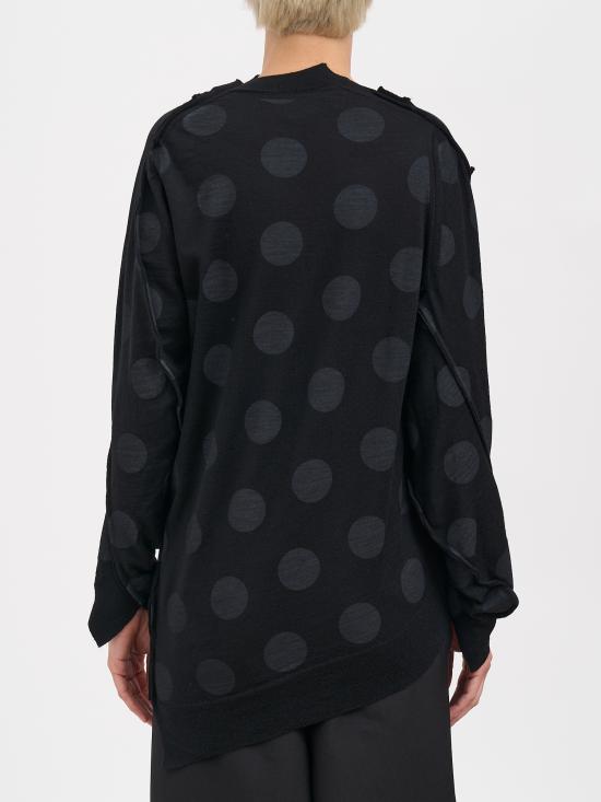 26SS 와타나베 준야 스웨터 NJQN019BLACK Black - JUNYA WATANABE
