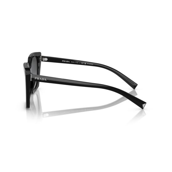 26SS 프라다 선글라스 0Pr 23Zs 오버사이즈 블랙 아세테이트 - PRADA