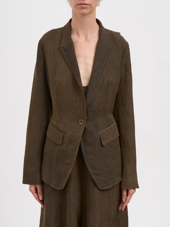 26SS 우마 왕 자켓 NUW6061UW690 Brown