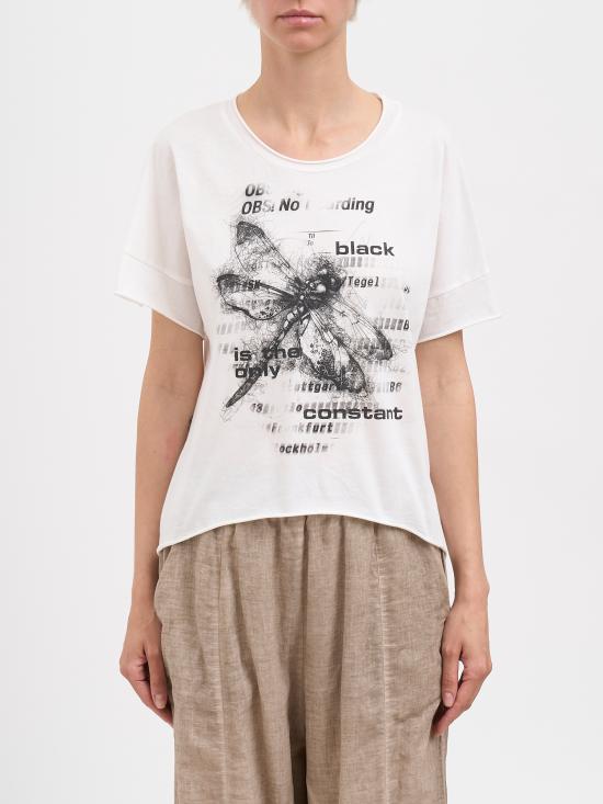 26SS 스튜디오 비쓰리 반팔 티셔츠 NNB2072OFFWHITE White