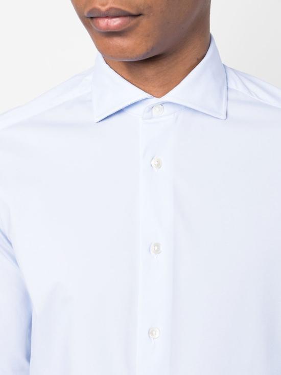 26SS 트라이아노 셔츠 T1010311 100 PLAIN Light blue - TRAIANO
