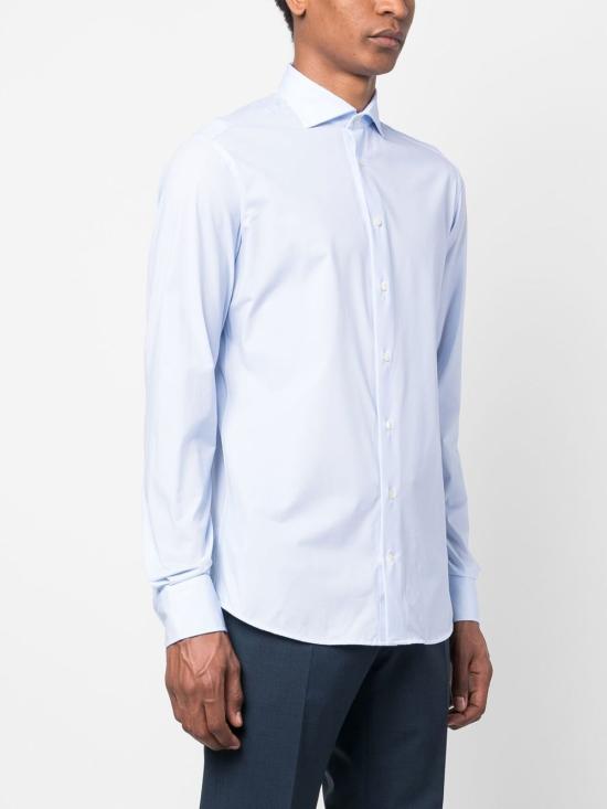 26SS 트라이아노 셔츠 T1010311 100 PLAIN Light blue - TRAIANO