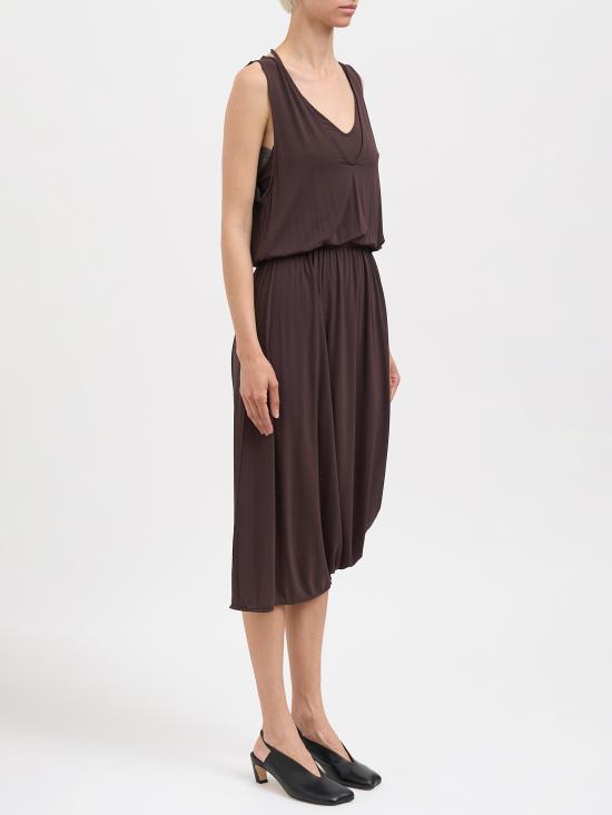 26SS 르메르 롱 원피스 NDR1146LJ1050BR523 Brown - LEMAIRE