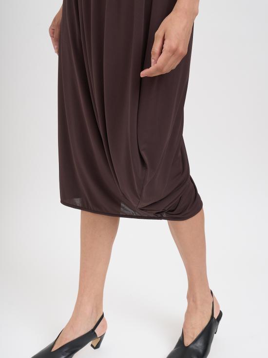 26SS 르메르 롱 원피스 NDR1146LJ1050BR523 Brown - LEMAIRE