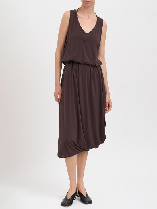 26SS 르메르 롱 원피스 NDR1146LJ1050BR523 Brown - LEMAIRE