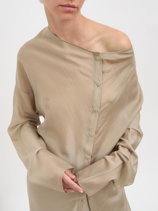 26SS 루오한 블라우스 NRH013SS26 Dove gray - RUOHAN