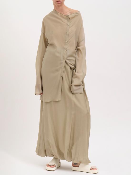 26SS 루오한 블라우스 NRH013SS26 Dove gray - RUOHAN