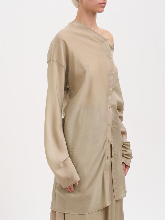 26SS 루오한 블라우스 NRH013SS26 Dove gray - RUOHAN