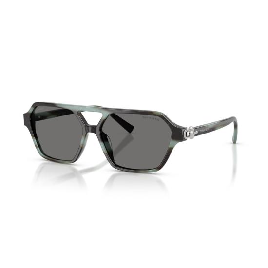 26SS 티파니앤코 선글라스 0Tf4264u 기하학적 - TIFFANY & CO
