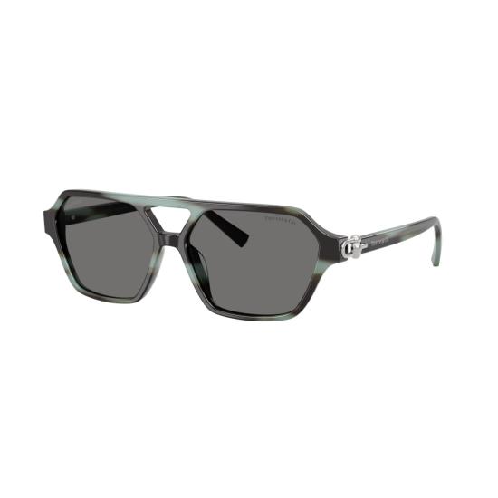 26SS 티파니앤코 선글라스 0Tf4264u 기하학적 - TIFFANY & CO
