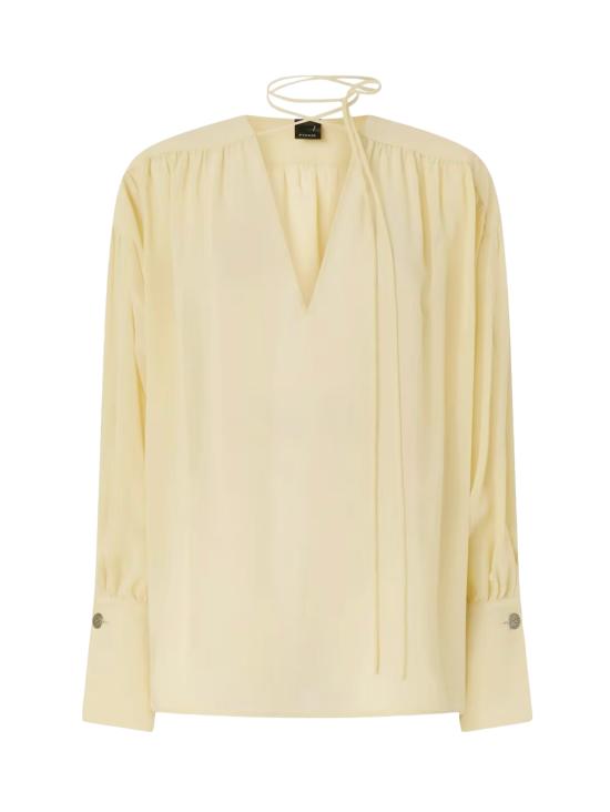 26SS 핑코 블라우스 106846 A3B2C19 Pastel yellow