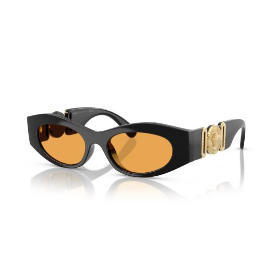26SS 베르사체 선글라스 0Ve4480u 앵귤러 블랙 - VERSACE