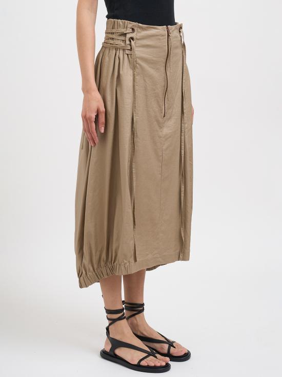 26SS 스튜디오 비쓰리 롱 스커트 NNB2073BEIGECOATED Beige - STUDIO B3