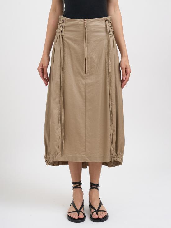 26SS 스튜디오 비쓰리 롱 스커트 NNB2073BEIGECOATED Beige