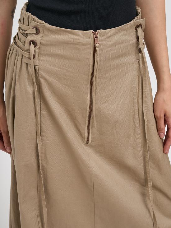 26SS 스튜디오 비쓰리 롱 스커트 NNB2073BEIGECOATED Beige - STUDIO B3
