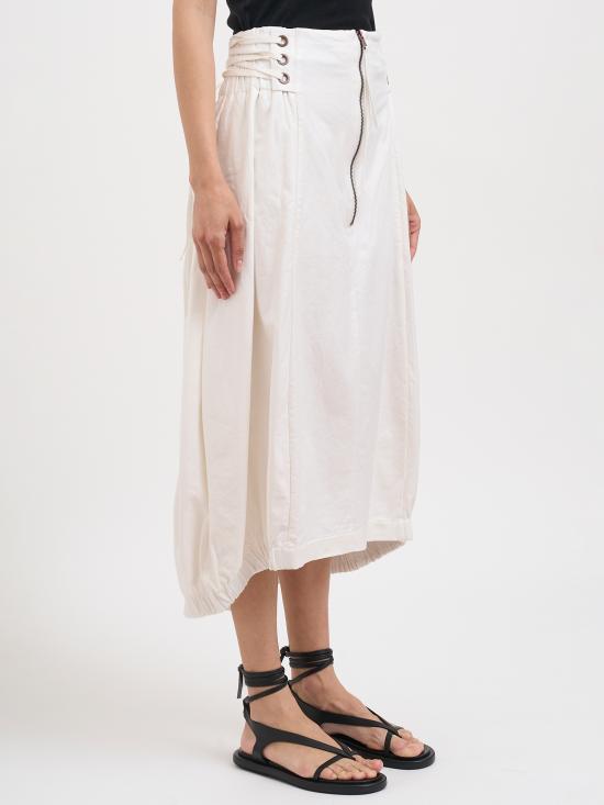 26SS 스튜디오 비쓰리 롱 스커트 NNB2073WHITECOATED White - STUDIO B3