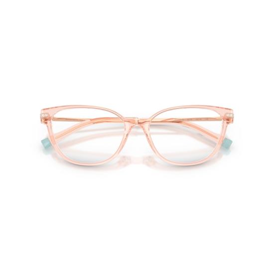 26SS 티파니앤코 선글라스 0Tf2223b 반투명 연분홍색 캣아이 안경 - TIFFANY & CO