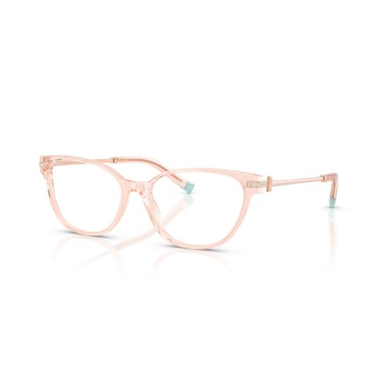 26SS 티파니앤코 선글라스 0Tf2223b 반투명 연분홍색 캣아이 안경 - TIFFANY & CO