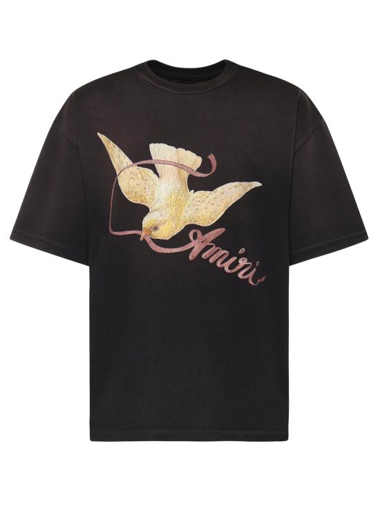 26SS 아미리 반팔 티셔츠 AMTOJR1131 001 BLACK